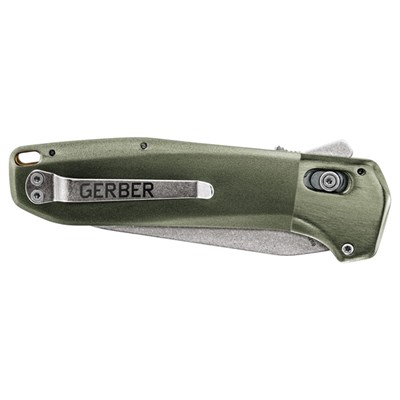 Нож складной GERBER Highbrow - Flat Sage, Plain Edge 30-001642 - фото 42872