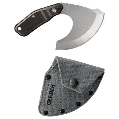 Нож GERBER Downwind Ulu - Black 30-001822 - фото 43085