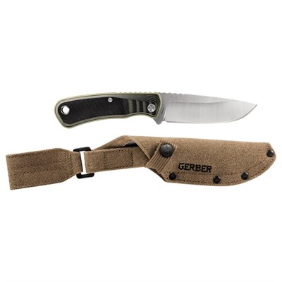 Нож GERBER Downwind Drop Point - Olive 30-001818 - фото 43142