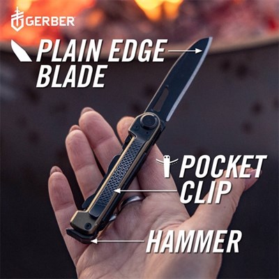 Нож многофункциональный GERBER Armbar Scout - Onyx 1064400 - фото 43190