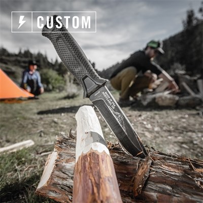Нож GERBER StrongArm - Black, Serrated 30-001060 - фото 43242