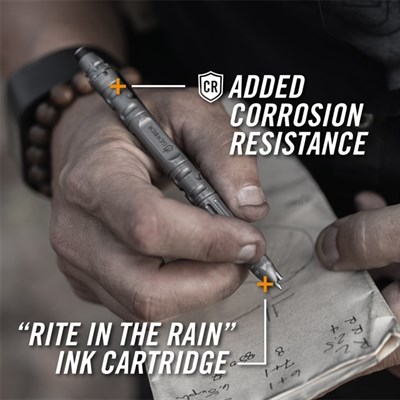 Тактическая ручка Gerber Impromptu Tactical Pen Black 31-001880 - фото 43359