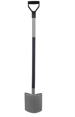 Садовая лопата Fiskars 131400 Эргономик с закругленным лезвием - фото 8101