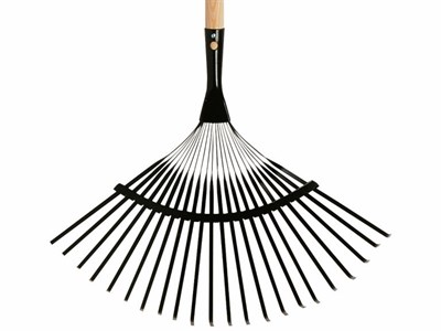 Грабли Fiskars 135023 веерные деревянный черенок SolidTM - фото 8274