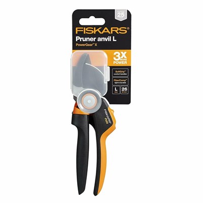 Секатор контактный Fiskars 1023629 PowerGear L PX93 - фото 8328