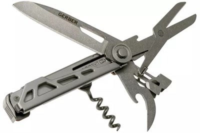 Мультитул GERBER ArmBar Cork, Orange, 91 мм 7 функций - фото 9405